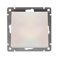 Выключатель 1-кл. СП Афина 10А IP20 механизм жемчуж. Universal A0021-OBr