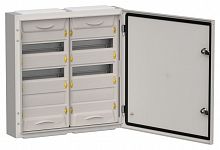 Корпус ЩРн-72 (2х36) TITAN 5 585х570х140 IP54 метал. сер. IEK TI5-50-N-2X036-54-7035