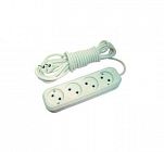 Удлинитель 4х5м без заземл. 10А IP20 Makel MGP144