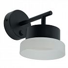 Светильник HL4600 12Вт GX53 230В настен. черн. FERON 51685
