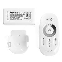 Контроллер диммер для светодиодной ленты с П/У бел. 12-24В LD62 FERON FERON 48029