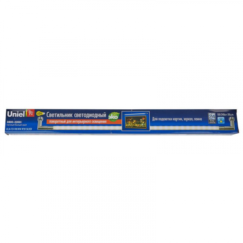Светильник светодиодный ULM-F31-9W/WW SILVER IP20 картон Uniel 08001 фото 10