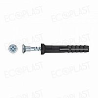 Дюбель-гвоздь полипр. потай. 6х60 EcoPlast 154322