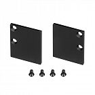 Комплект заглушек WALL-2228 BLACK металл Arlight 050651