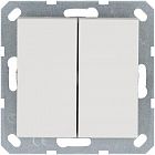 Выключатель 2-кл. 10А IP20 механизм бел. глянцевый Jasmart G3023W