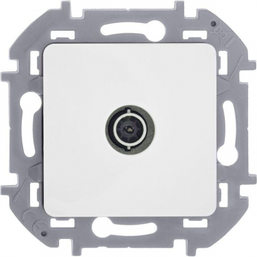 Розетка телевизионная TV Inspiria 2дБ 0-2400мГц с топологией "звезда" механизм бел. IEK 673850 фото 5