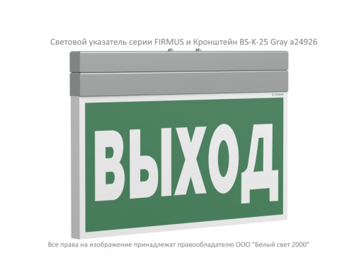 Указатель световой BS-FIRMUS-71-S1-INEXI2 Белый свет a18967 фото 3