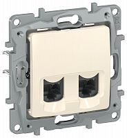 Розетка 2-м комп. RJ45 кат.5Е UTP сл. кость IEKETIKA IEK 6723551