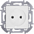 Розетка 1-м СП Inspiria 16А IP20 250В 2P механизм бел. IEK 673710