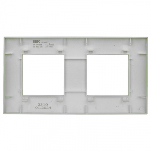 Рамка 2-м SKANDY SK-F02M мятный IEK SK-M22-K06 фото 3