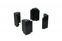 Элемент цоколя угловой DekraftUno 200мм RAL9005 (уп.4шт) DEKraft 32877DEK