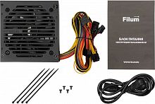 Блок питания ATX 450W (20/24+2 SATA+2 PATA+6/8 pin, вентилятор d120мм) Filum VXPlus450