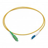Шнур оптический FOP(s)-9-SC/APC-LC/UPC-1m simplex SC/APC-LC/UPC 9/125 sm 1м LSZH Cabeus 8131c
