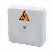 Коробка распределительная огнестойкая 100х100х30мм IP41 FIREFORT КРОПС-П2 FRJB-KM-P2-2.5-02-КРОПС-IP41 КРОПС-П2 для кабелей до 2.5кв.мм 2 клеммы КМ KR0023