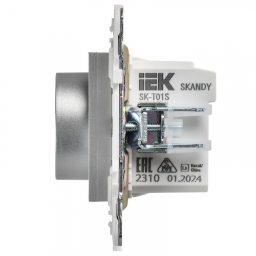 Термостат электронный SKANDY SK-T01S с индикацией серебр. IEK SK-RT11-K23 фото 5