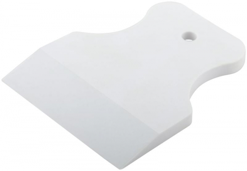 Шпатель резиновый 80мм бел. FIT 06863 фото 2