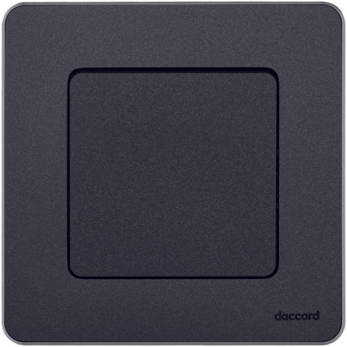 Переключатель 1-кл. Inspiria 10А IP20 250В 10AX механизм антрацит IEK 673653 фото 2