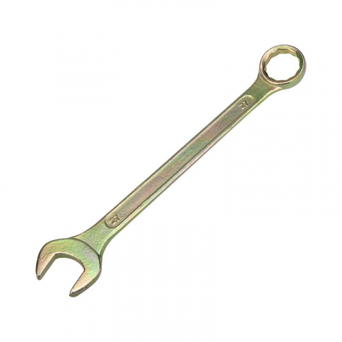 Ключ комбинированный 19мм желт. цинк Rexant 12-5813-2