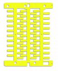 Маркировка для провода жесткая для трубочек 4х12мм желт. (уп.1500шт) DKC NUT12Y