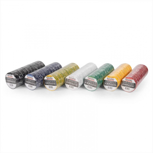 Изолента ПВХ 19х0.15x20 зел. Fortisflex 71233 фото 9