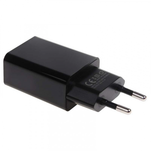 Устройство зарядное сетевое USB (СЗУ) (5В 2 100мА) черн. Rexant 18-2221