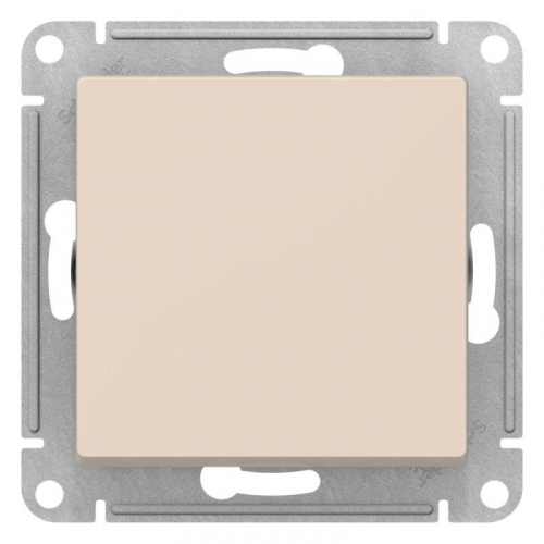 Выключатель 1-кл. AtlasDesign 2-п. 10А мех. беж. SE ATN000221 фото 3