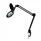 Лупа на струбцине круглая 5D с подсветкой 56 SMD LED d127мм черн. Rexant 31-0406