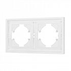 Рамка 2-м FRM-TENDO-PL-2-WH пластик. бел. Arlight 053839