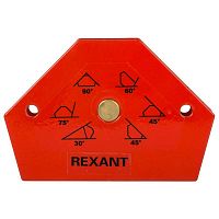 Угольник-держатель магнитный для сварки на 6 углов усилие 11.3кг Rexant 12-4831