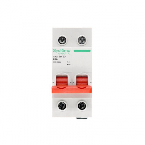 Выключатель нагрузки 2п 63А 400В City9 Set SE C9S16263 фото 5
