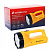 Фонарь аккумуляторный LED3816SM 9LED 2 режима аккум. SLA 220В желт. Ultraflash 12859
