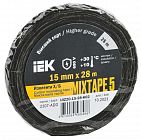 Изолента Х/Б 15мм 28м MIXTAPE 5 IEK UIZ20-15-28-K02