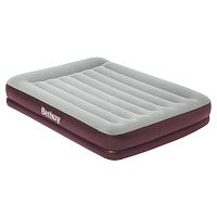 Кровать надувная 152х203х36см с подголовником (67699) Bestway 6941607333570