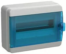 Корпус пластиковый КМПн-12 IP65 син. прозр. дверь TEKFOR IEK TF5-KP72-N-12-65-K03-K07