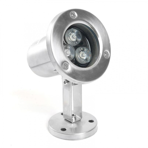 Прожектор светодиодный LL-822 3Вт RGB IP68 24В 80х80х130мм стац. FERON 48467