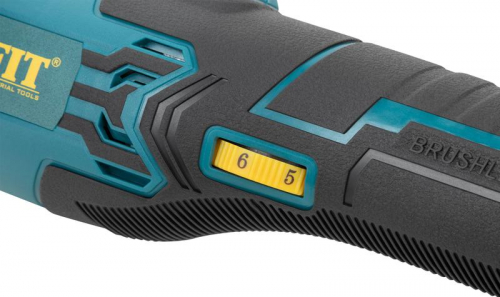 Инструмент многофункциональный аккумуляторный бесщеточный 20В 10500-20000ход/мин FIT 79921 фото 9