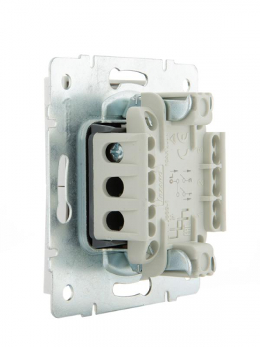 Выключатель 2-кл. СП Rain IP20 механизм бел. LEZARD 703-0288-101 фото 4