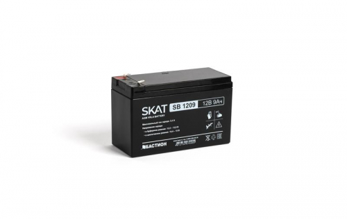 Аккумулятор свинцово-кислотный SKAT SB 1209 Бастион 2540 фото 2