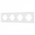 Рамка 4-м FRM-TENDO-PL-4-WH пластик. бел. Arlight 053847