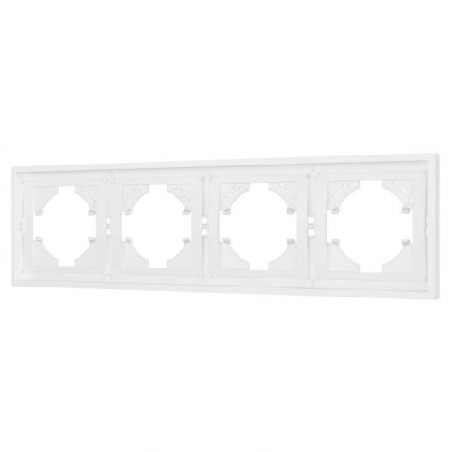 Рамка 4-м FRM-TENDO-PL-4-WH пластик. бел. Arlight 053847