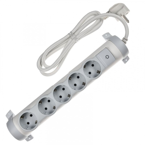 Удлинитель 5х3м с заземл. 16А IP20 Комфорт 5х2P+E IEK 694632 фото 2
