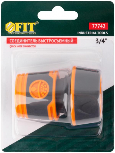 Соединитель двухкомпонентный 3/4дюйм FIT 77742 фото 3