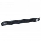 Ввод щеточный TERACOM PRO 1U черн. EKF TRP-1BR-BK