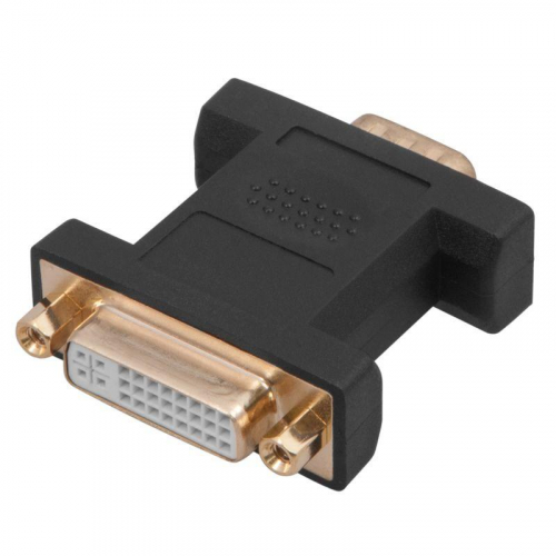 Переходник штекер VGA- гнездо DVI-I GOLD REXANT 17-6808 фото 4