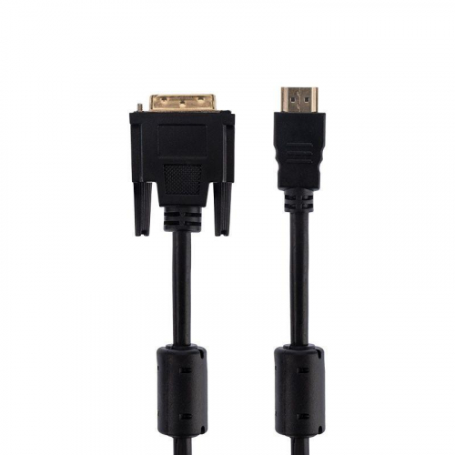 Шнур HDMI - DVI-D gold 1.5м с фильтрами Rexant 17-6303 фото 2