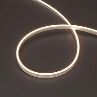 Лента светодиодная MOONLIGHT-SIDE-A168-4x10mm 24V Warm 3000К 7.2Вт/м IP65 wire x2 прямой вывод кабеля герметичная (уп.5м) Arlight 037553