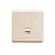 Розетка компьютерная 1-м СП Этюд RJ45 кат.5E крем. SE KOMC-001K
