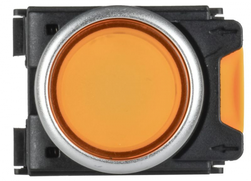 Кнопка d22мм 1НО+1НЗ MASTER желт. IEK MI-BT60-11-3-22-K05 фото 4