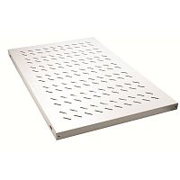 Полка стационарная 19дюйм для шкафов Г=600 370мм нагрузка 50кг сер. Datarex DR-421110