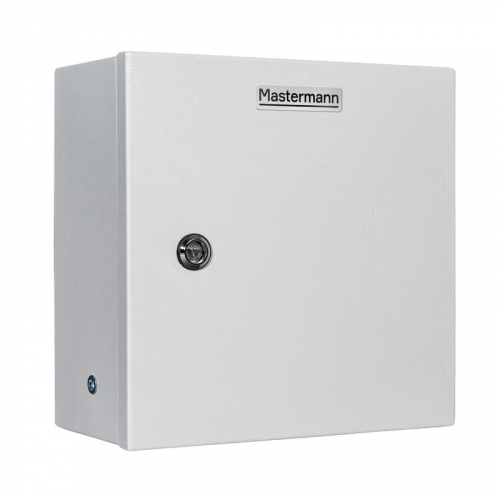 Шкаф монтажный 300x300x220мм IP66 11У+ Mastermann 00-01020309 фото 2